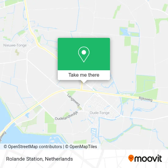 Rolande Station map