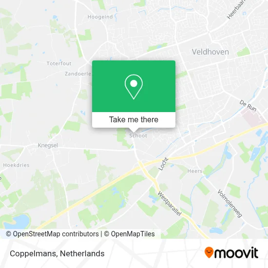 Coppelmans Karte