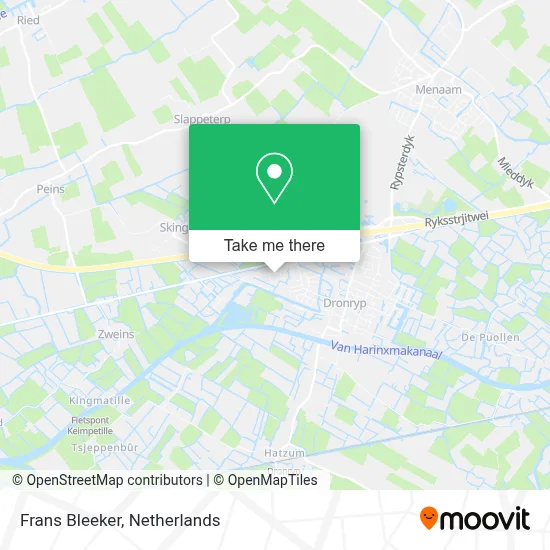 Frans Bleeker map