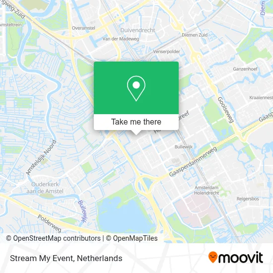 Stream My Event map