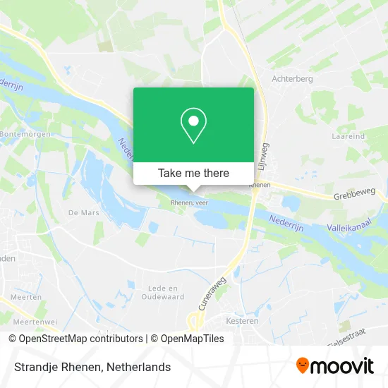 Strandje Rhenen map