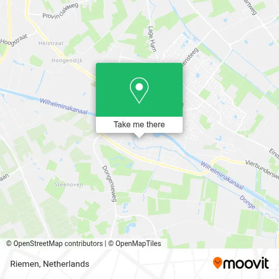 Riemen Karte