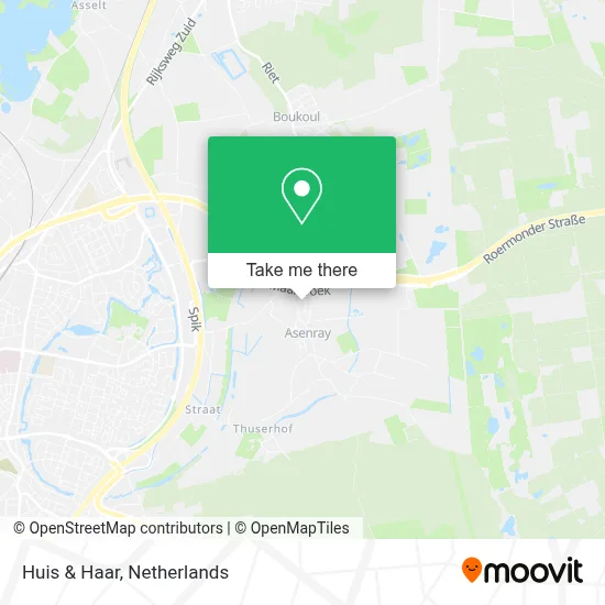 Huis & Haar map