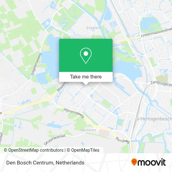 Den Bosch Centrum map
