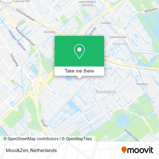 Mooi&Zen map