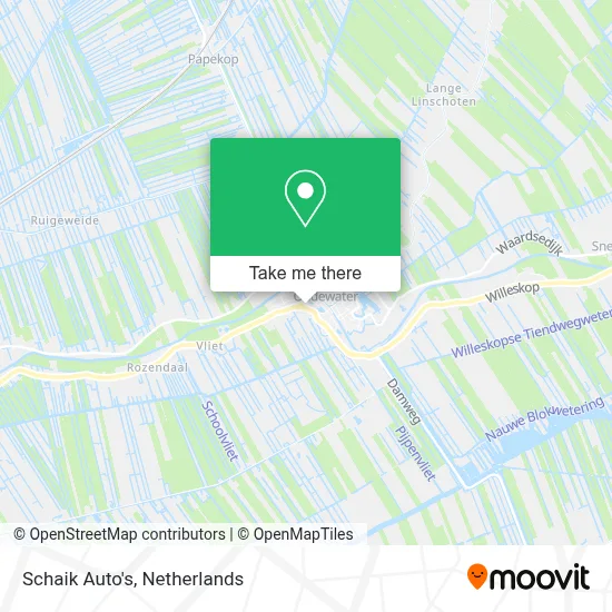 Schaik Auto's map