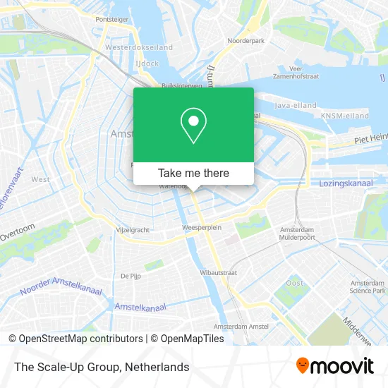 The Scale-Up Group map