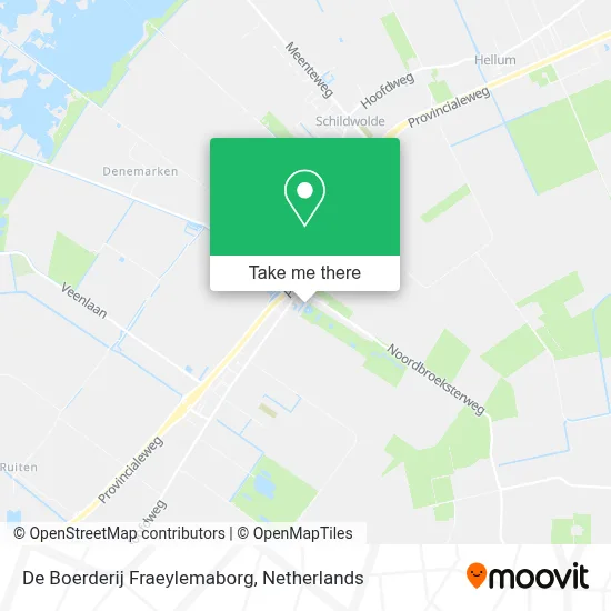 De Boerderij Fraeylemaborg map