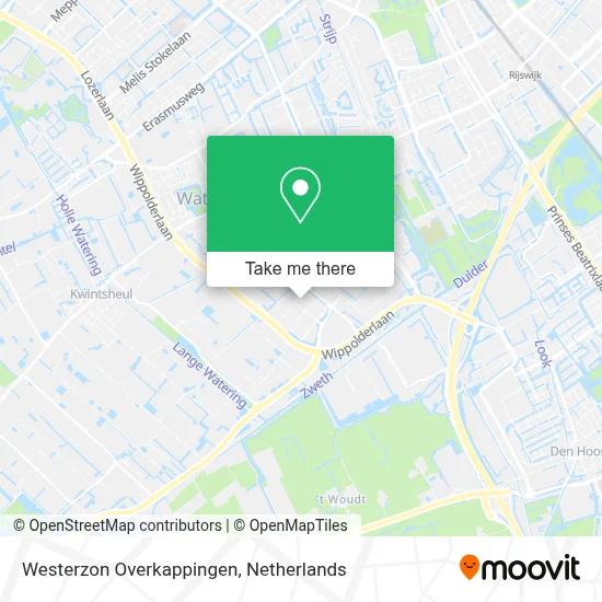 Westerzon Overkappingen map