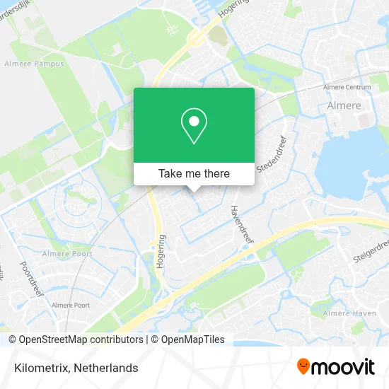 Kilometrix map