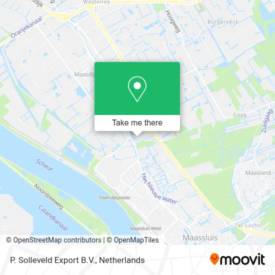 P. Solleveld Export B.V. map