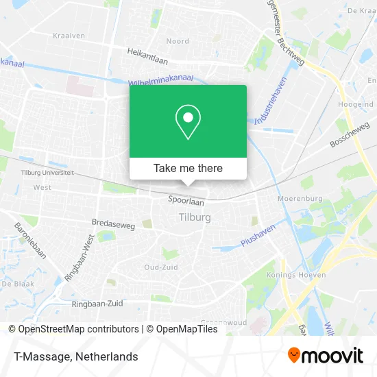 T-Massage map