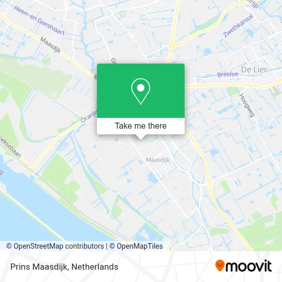 Prins Maasdijk map