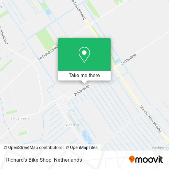 Richard's Bike Shop map