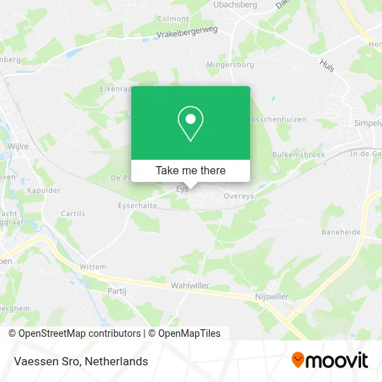 Vaessen Sro map