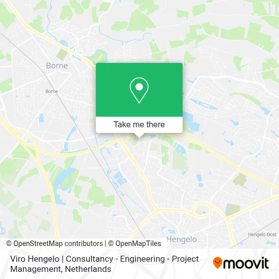 Viro Hengelo | Consultancy - Engineering - Project Management map