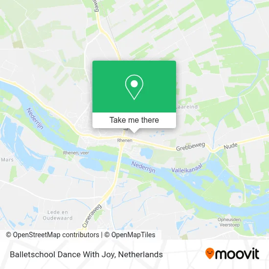 Balletschool Dance With Joy map