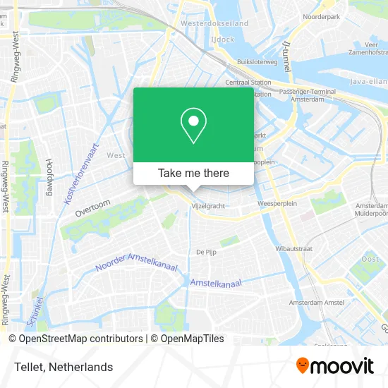 Tellet map