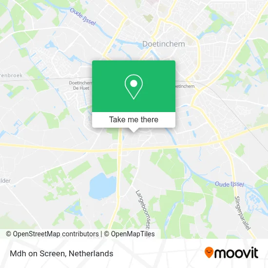Mdh on Screen map