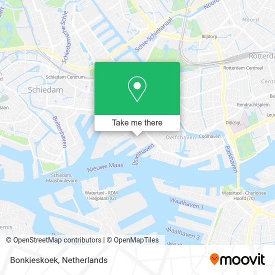 Bonkieskoek map