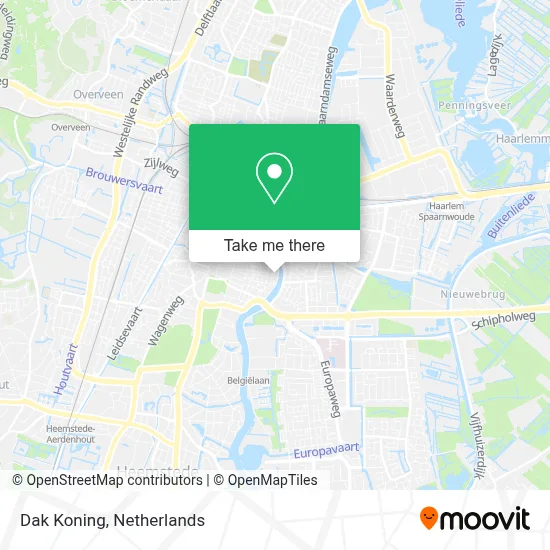 Dak Koning map