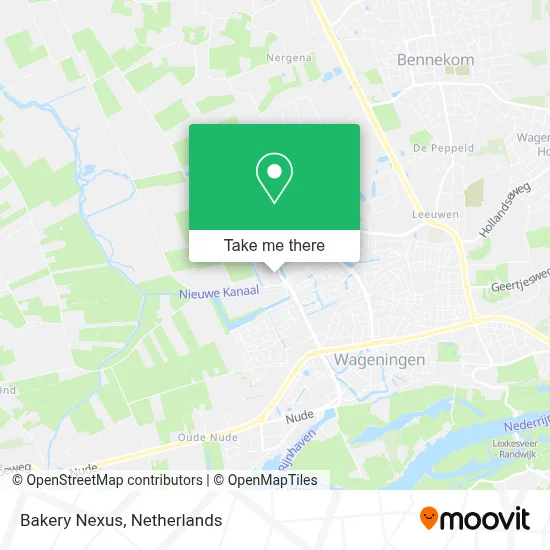 Bakery Nexus map