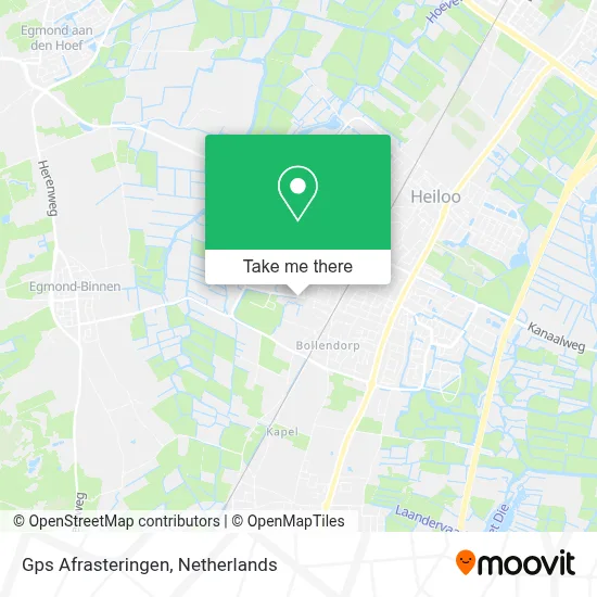 Gps Afrasteringen map