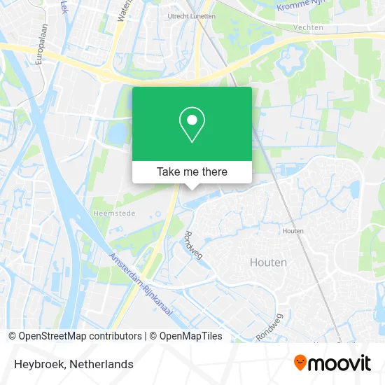 Heybroek map