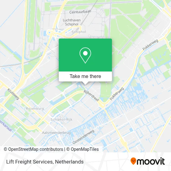 Lift Freight Services map
