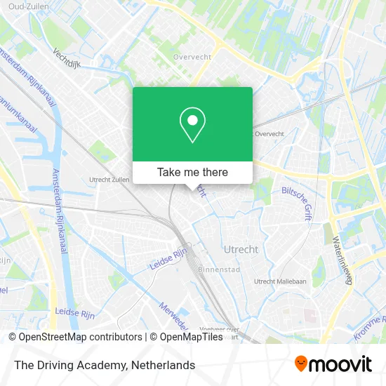 The Driving Academy map