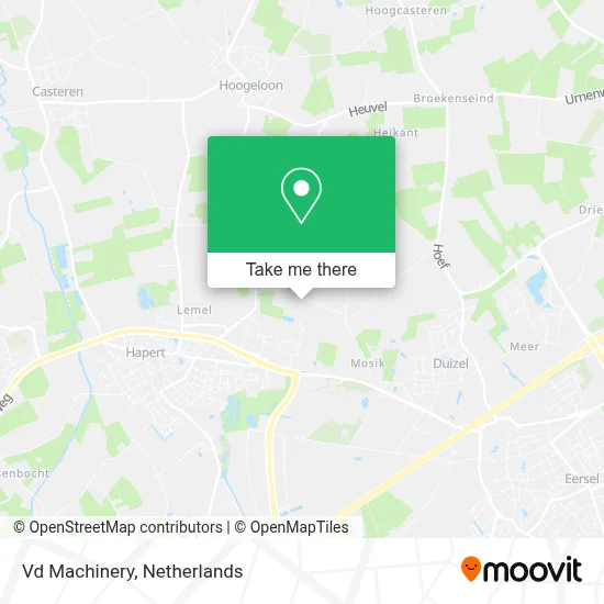 Vd Machinery map