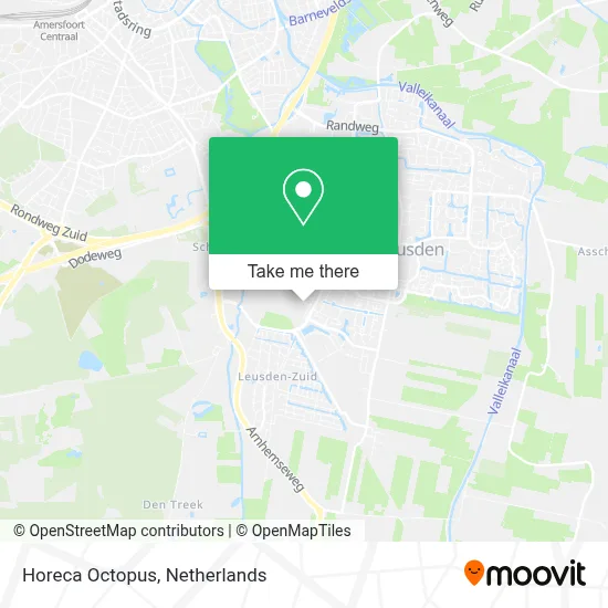 Horeca Octopus map