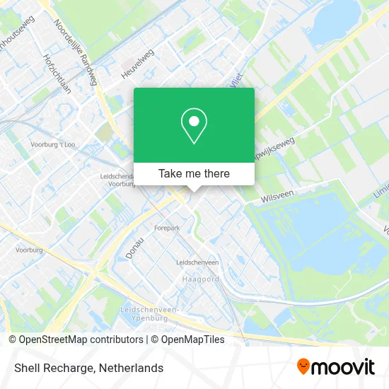 Shell Recharge map