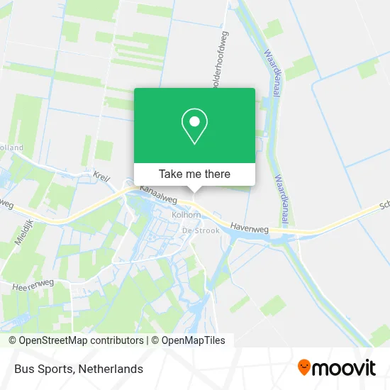 Bus Sports Karte