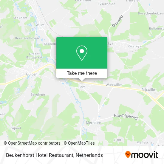Beukenhorst Hotel Restaurant map