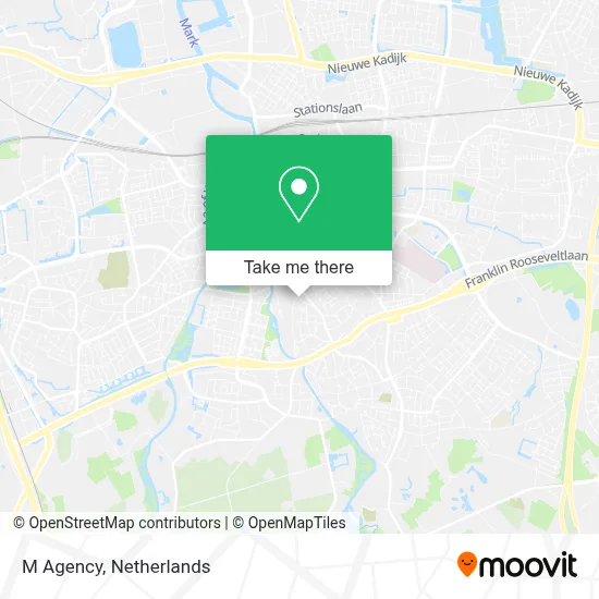 M Agency map