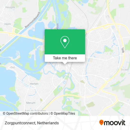 Zorgpuntconnect map