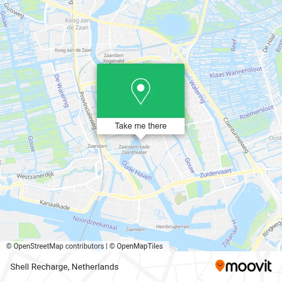 Shell Recharge map