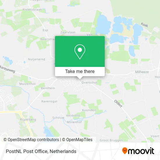 Postnl Postkantoor map