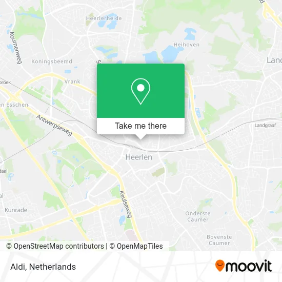 Aldi map