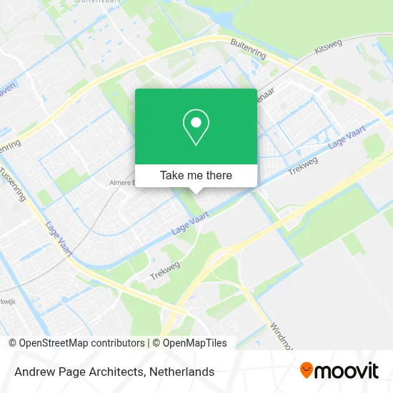 Andrew Page Architects map