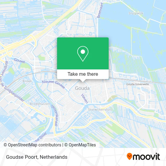 Goudse Poort map