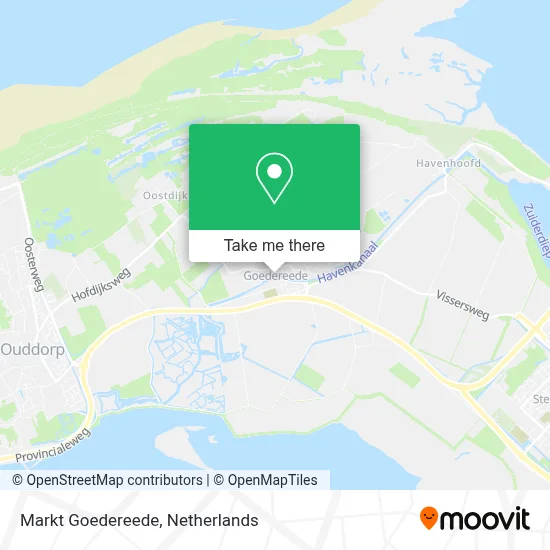 Markt Goedereede map