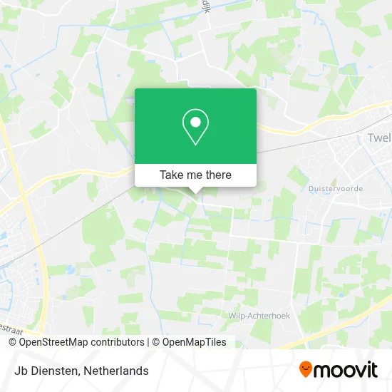 Jb Diensten map