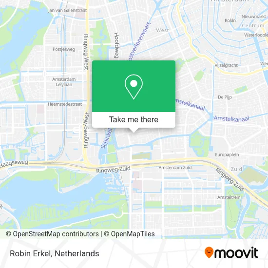 Robin Erkel map