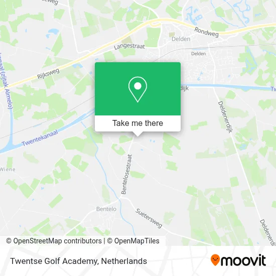 Twentse Golf Academy map