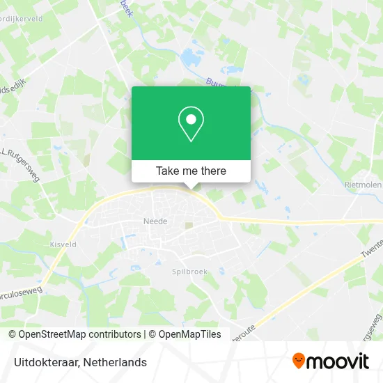 Uitdokteraar map