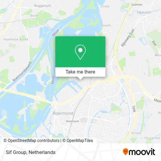 Sif Group map