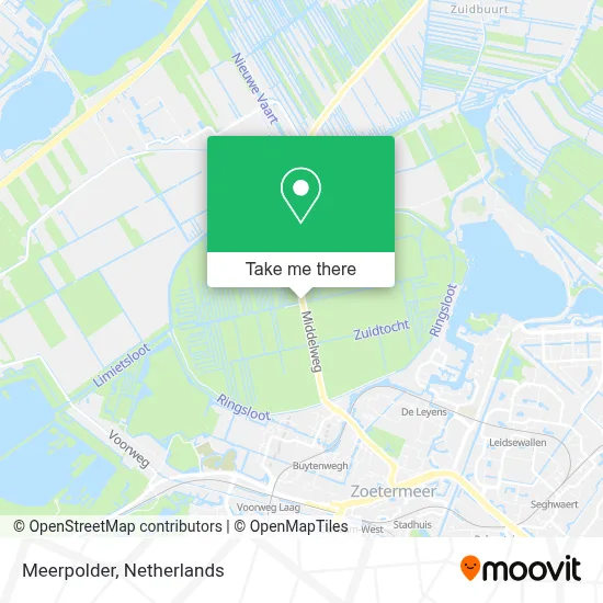 Meerpolder map