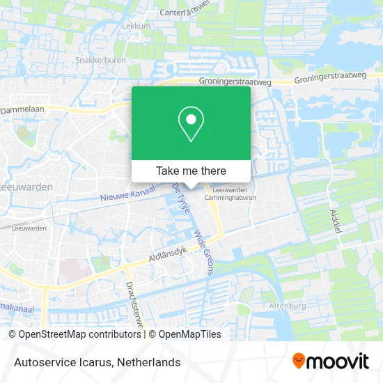 Autoservice Icarus map